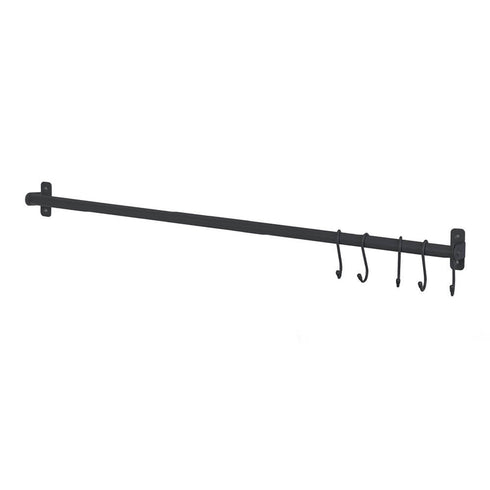 79cm Wall Mounted Rail - Black